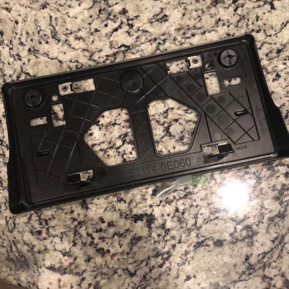 Front License Plate Bracket
